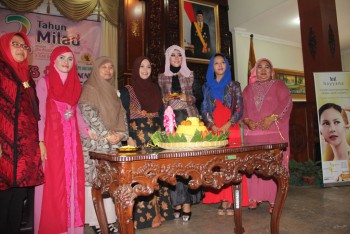 Hayyana di Milad Hijabers Comunity Karanganyar